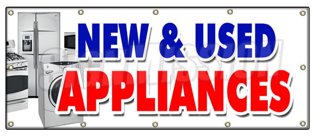New & Used Appliances Banner