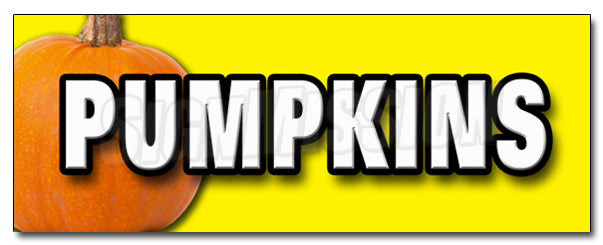 Pumpkins Decal