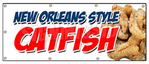 New Orleans Style Catfsh Banner