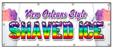 New Orleans Style Shaved Banner