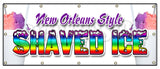 New Orleans Style Shaved Banner