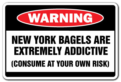 New York Bagels Vinyl Decal Sticker