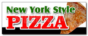 New York Style Pizza Decal