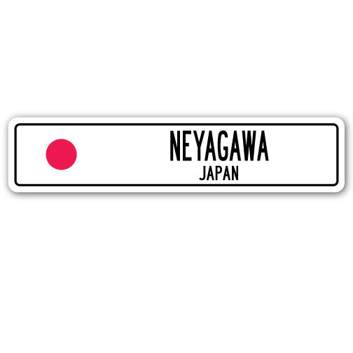 NEYAGAWA, JAPAN Street Sign