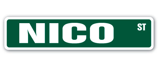 NICO Street Sign