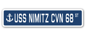 USS Nimitz Cvn 68 Street Vinyl Decal Sticker