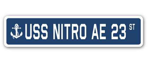 USS Nitro Ae 23 Street Vinyl Decal Sticker