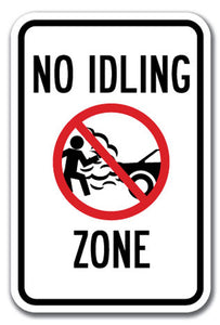 No Idling Zone