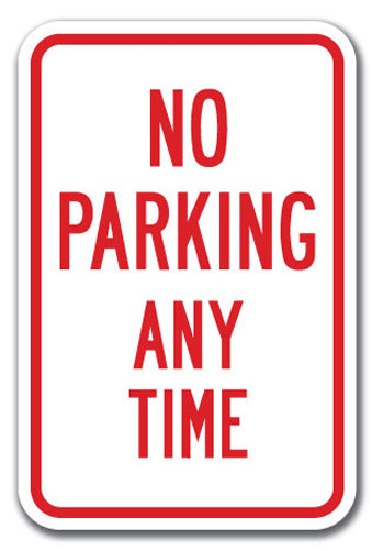 No Parking Any Time