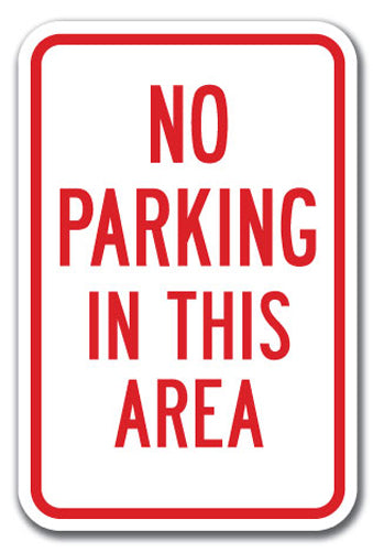 No Parking In This Area