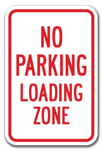 No Parking Loading Zone