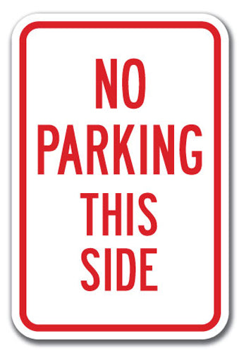 No Parking This Side