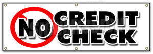 No Credit Check Banner