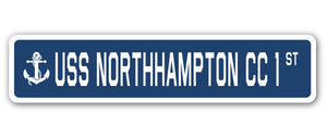 USS Northhampton Cc 1 Street Vinyl Decal Sticker