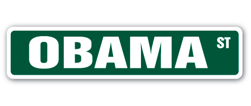 OBAMA Street Sign