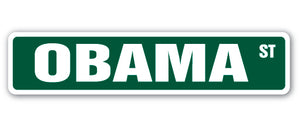 Obama Street Vinyl Decal Sticker