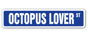 Octopus Lover Street Vinyl Decal Sticker