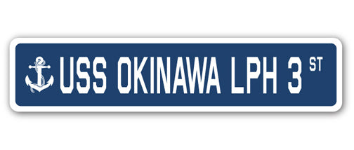 USS Okinawa Lph 3 Street Vinyl Decal Sticker