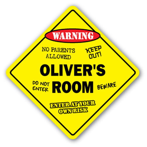 Oliver's Room Vinyl Decal Sticker