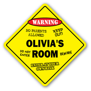 Olivia's Room Vinyl Decal Sticker