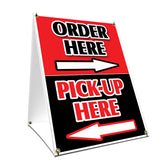Order Here Pick Up Here With Arrows