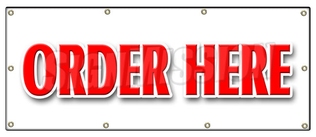 Order Here Banner