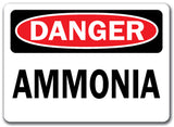Danger Sign - Ammonia