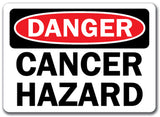 Danger Sign - Cancer Hazard