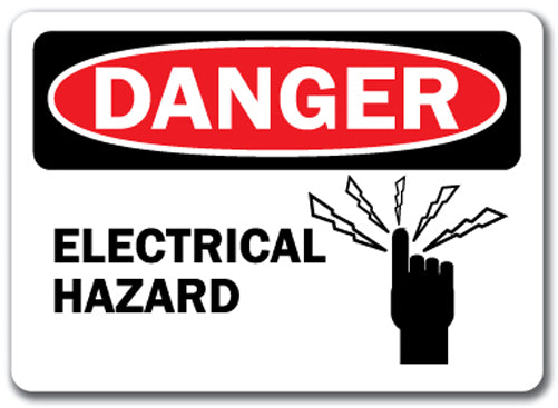 Danger Sign - Electrical Hazard