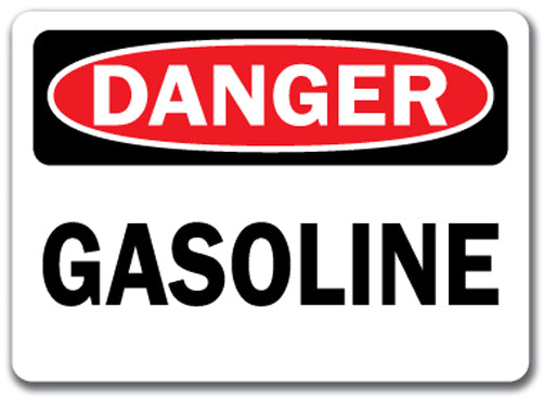 Danger Sign - Gasoline