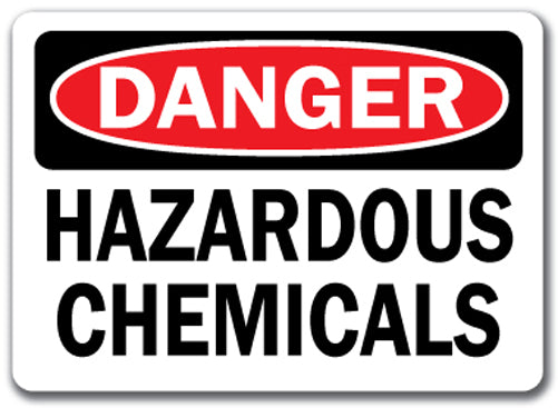 Danger Sign - Hazardous Chemicals