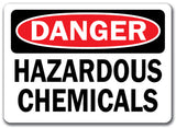 Danger Sign - Hazardous Chemicals