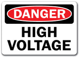 Danger Sign - High Voltage