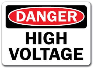 Danger Sign - High Voltage