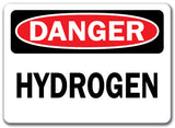 Danger Sign - Hydrogen