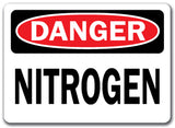 Danger Sign - Nitrogen