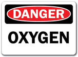Danger Sign - Oxygen