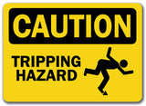 Caution Sign - Tripping Hazard