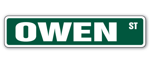 OWEN Street Sign