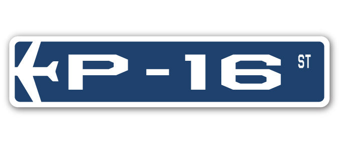 P-16 Street Sign