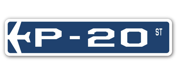 P-20 Street Sign