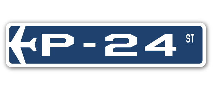 P-24 Street Sign