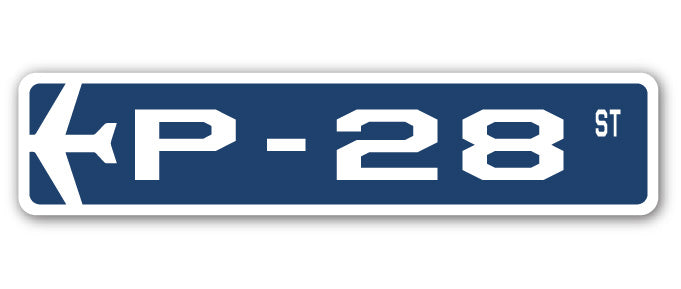 P-28 Street Sign
