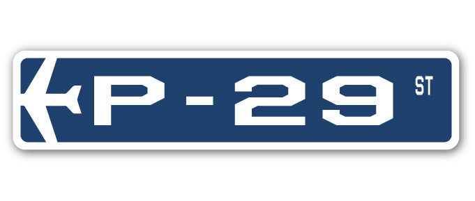 P-29 Street Sign