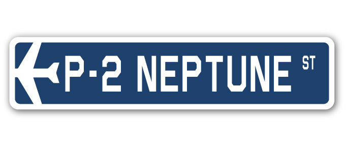 P-2 Neptune Street Sign