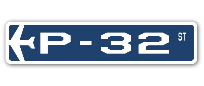 P-32 Street Sign