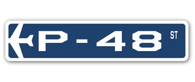 P-48 Street Sign