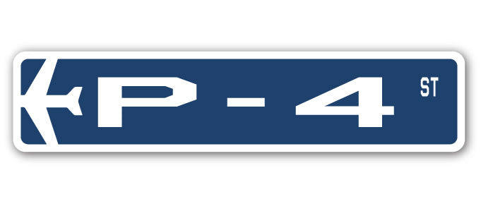 P-4 Street Sign