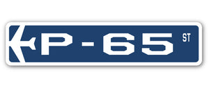 P-65 Street Sign