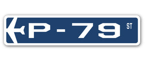 P-79 Street Sign